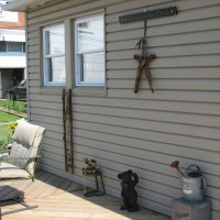 Photo Thumbnail #12: Some decorations on the unfinished deck.