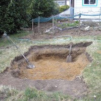 Photo Thumbnail #4: Top soil is only 4 inches deep. Sandy soil...