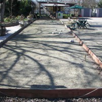 Photo Thumbnail #11: bocce ball court lengthwise from east to west.