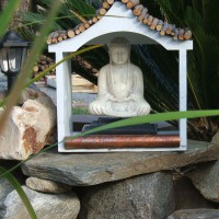 Photo Thumbnail #4: Budda watches over the Large Koi