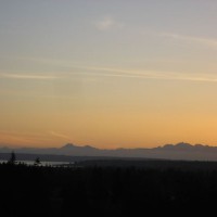 Photo Thumbnail #3: Mountain & water view seen from our hot tub