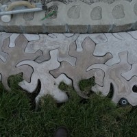 Photo Thumbnail #19: Nice cutting job with the tile saw. The geckos...