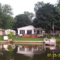 Photo Thumbnail #23: a shot of the house from the lake