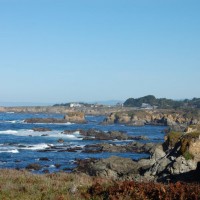 Photo Thumbnail #22: View from Mendocino Botanical Gardens,...