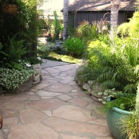 Photo Thumbnail #8: Front Patio Path to Pond