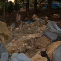 Photo Thumbnail #3: Main falls being created