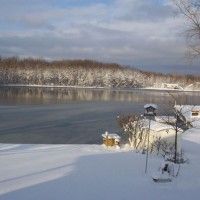 Photo Thumbnail #14: Ice forming on the lake