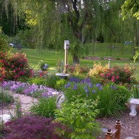 Photo Thumbnail #6: AFTER Spring 2008 memory garden and entrance to...