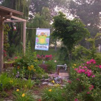 Photo Thumbnail #1: Entering memory garden from front yard. I added...