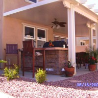 Photo Thumbnail #1: This is the view of the grill area and bar area...