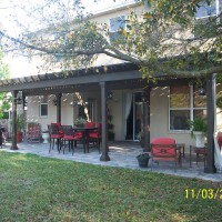 Photo Thumbnail #4: Our new 12x40 pergola --we spend so much time...