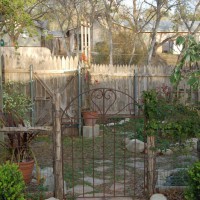 Photo Thumbnail #3: This is our entrance to the garden area where...