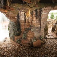 Photo Thumbnail #4: Inside the grotto. The waterfalls are on the...