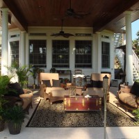 Photo Thumbnail #2: Windows from the kitchen overlook the patio and...