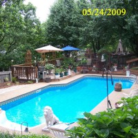 Photo Thumbnail #12: This is the view of the pool with the new...