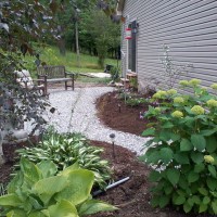 Photo Thumbnail #14: During shot of patio DIY project.