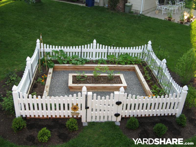 Landscaping Ideas Cottage Style Vegetable Garden Yardshare Com