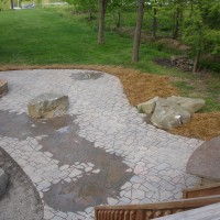 Photo Thumbnail #7: View from deck, back of house; just finished...