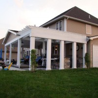 Photo Thumbnail #2: We added the shed and the pergola when we did...