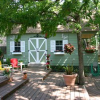 Photo Thumbnail #5: Upper deck area and new shed