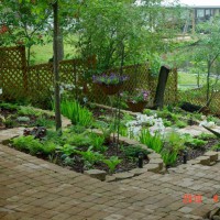 Photo Thumbnail #10: View of shade garden from deck