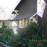 Photo Thumbnail #12: We put a wood awning over the window to protect...