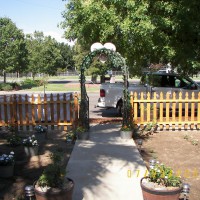 Photo Thumbnail #21: From the porch checking out our new widened...