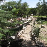 Photo Thumbnail #19: I built this dry creek bed to keep heavy rains...