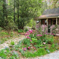 Photo Thumbnail #4: My potting shed is a child\'s playouse that we...