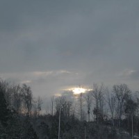 Photo Thumbnail #3: View of the sky after it snowed from by front door