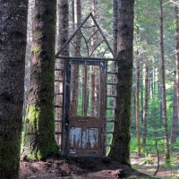 Photo Thumbnail #1: Welcome to our forest!  This is the front side...