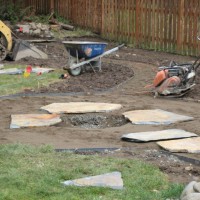 Photo Thumbnail #6: beginnings of firepit