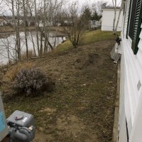 Photo Thumbnail #8: View Of Back Yard From Left Side of Trailer