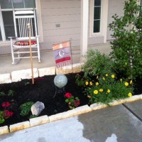 Photo Thumbnail #5: Same bed with a view of the Coreopsis and...