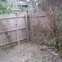 Photo Thumbnail #21: BEFORE: this old fence 