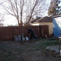 Photo Thumbnail #7: This is the west side of the yard that will...