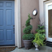 Photo Thumbnail #5: Front door and 1 of 2 french doors in courtyard.