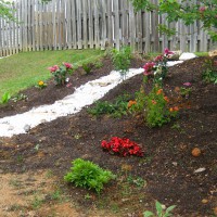 Photo Thumbnail #9: After...there's now a fence between our garden...