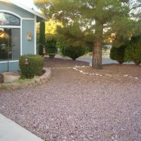 Photo Thumbnail #4: Picture to right of small garden showing the...