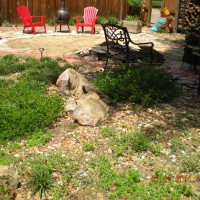 Photo Thumbnail #9: rock garden with view of fire pit