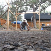 Photo Thumbnail #4: Level the gravel