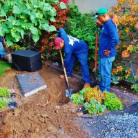 Photo Thumbnail #9: Installing the gravel