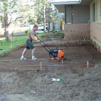 Photo Thumbnail #2: Dig it out, level it up, tamp it down