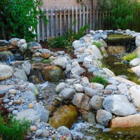 Photo Thumbnail #13: Dual headed waterfall in Redondo Beach