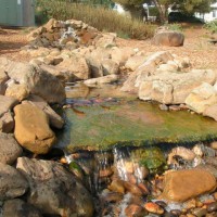 Photo Thumbnail #3: The new pondless waterfall at the Manhattan...