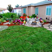 Photo Thumbnail #26: Grass surrounds this garden paradise