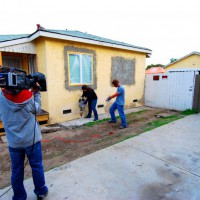 Photo Thumbnail #7: Filming of the driveway installation