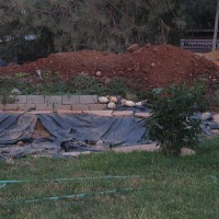 Photo Thumbnail #1: Starting from flat pasture, the pond was dug...