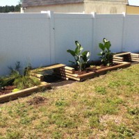 Photo Thumbnail #17: Decided to build some planters along my...