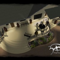 Photo Thumbnail #6: front porch design, 3d design, patio design,...